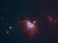 Der Orionnebel im Sternbild des Orion