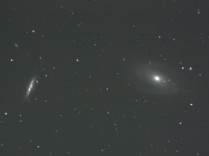Das Galaxienpaar M81 und M82