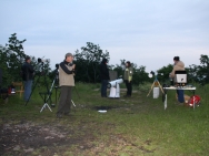 Beobachtung des Venustransits am 6. Juni 2012 auf dem Frauenberg