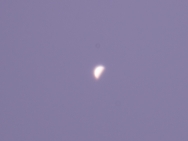 Am 1. April ist die halbe Venus am Taghimmel gut zu sehen!