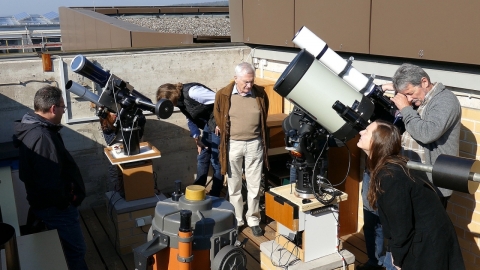 Sonnen- und Venusbeobachtung beim 40. Vereinsjubiläum